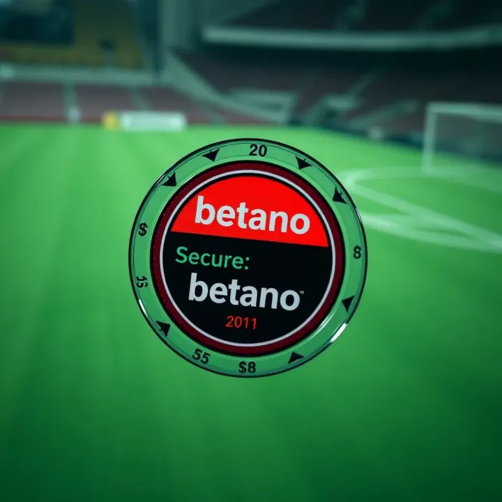 Secure verification badge confirming Betano account verification