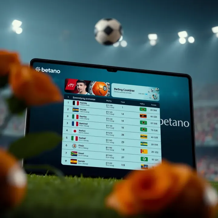 A screenshot of Betano's online platform showing Bundesliga match betting options for Nigerian users