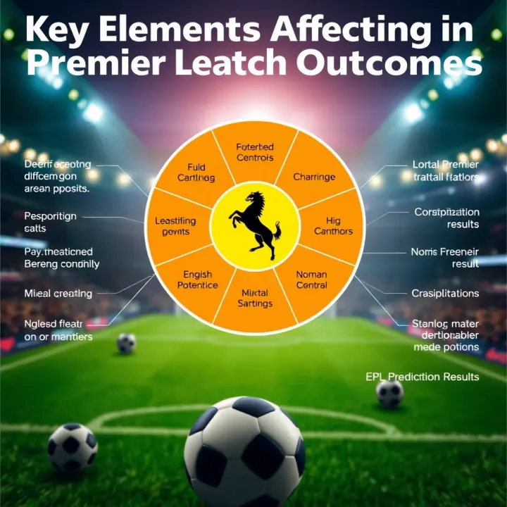 Diagram illustrating key factors influencing English Premier League match results
