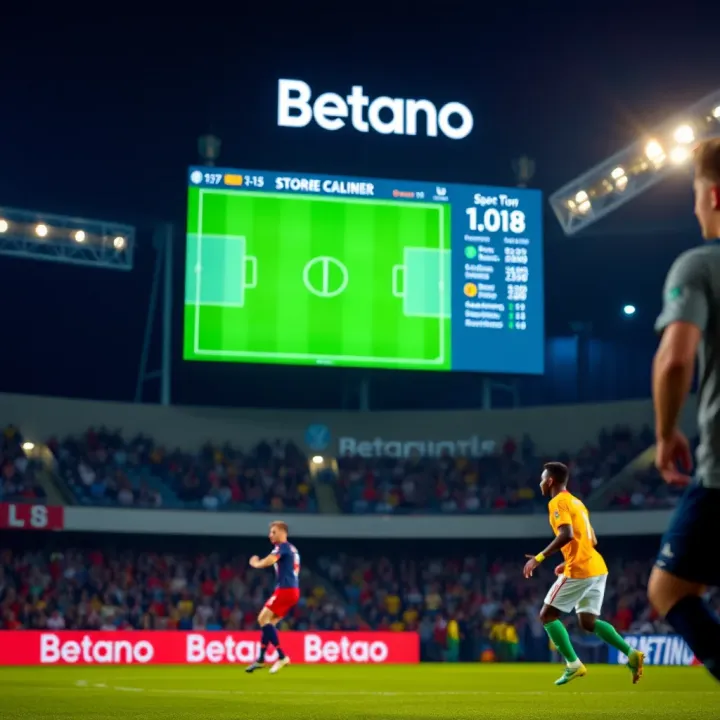 Live sports scores displayed on a digital platform showing real-time updates for football matches
