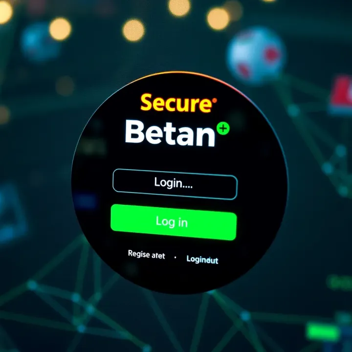 Secure login interface for accessing Betano Nigeria account
