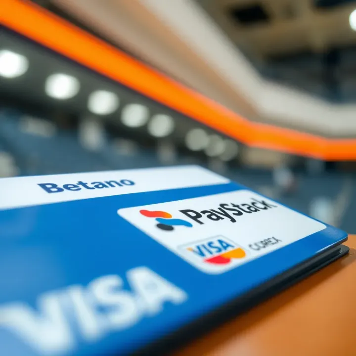 Illustration of secure payment methods available on Betano Nigeria including Paystack