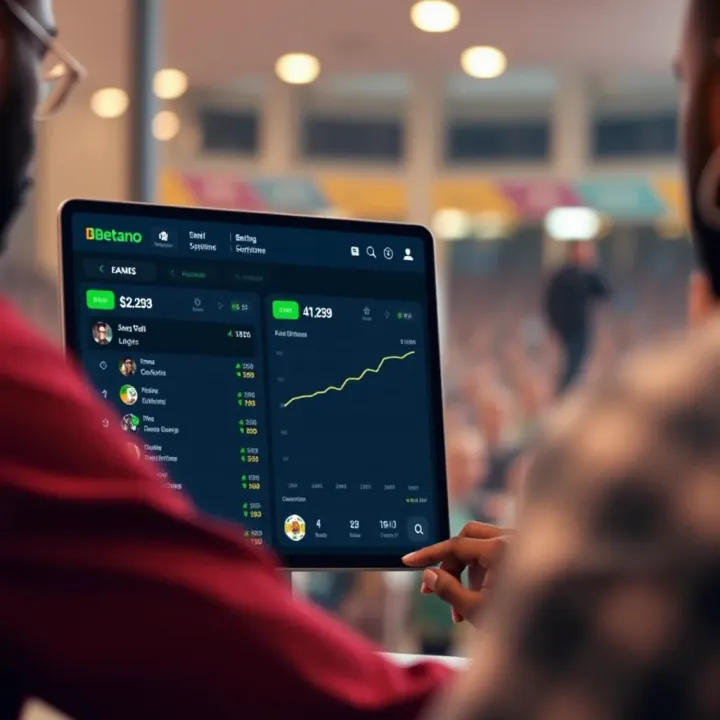 Visual representation of improved user interface and regulatory compliance enhancing the betting experience in Nigeria