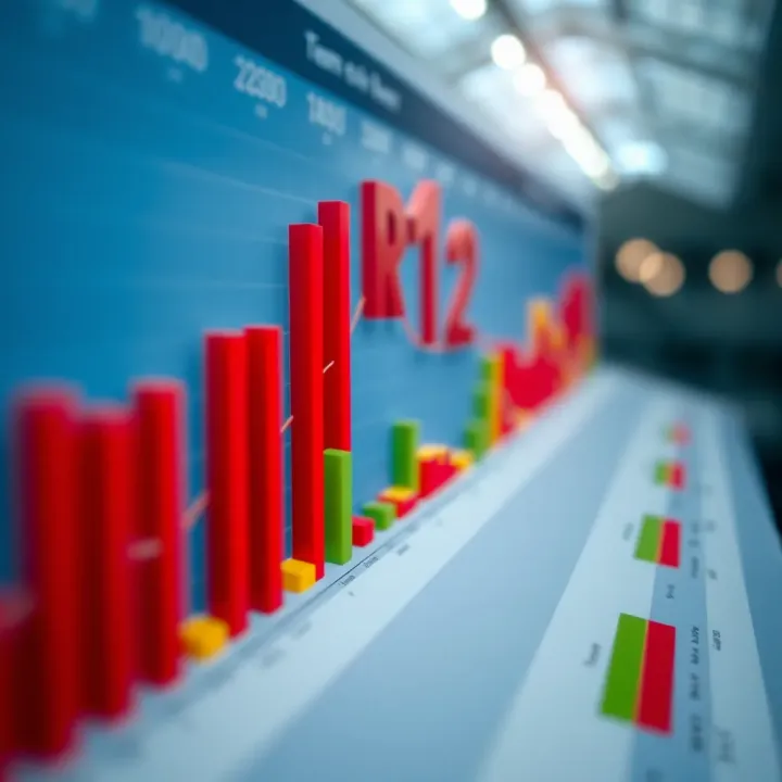 Graph showing team performance trends and statistical analysis for Premier League