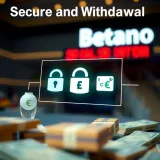 Graphic showing secure transaction symbols with Nigerian currency icons representing smooth and safe withdrawal