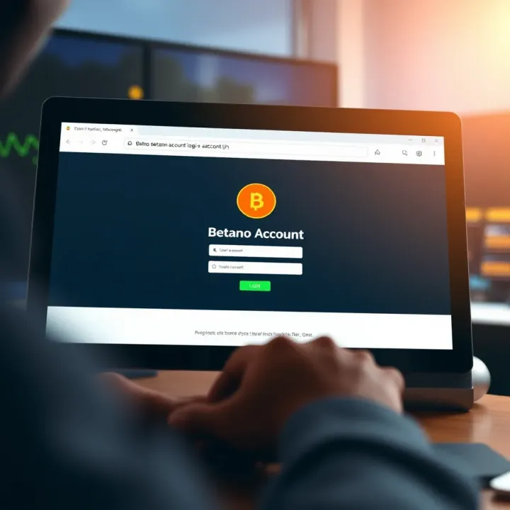 User interface showing Betano account login screen with error notification