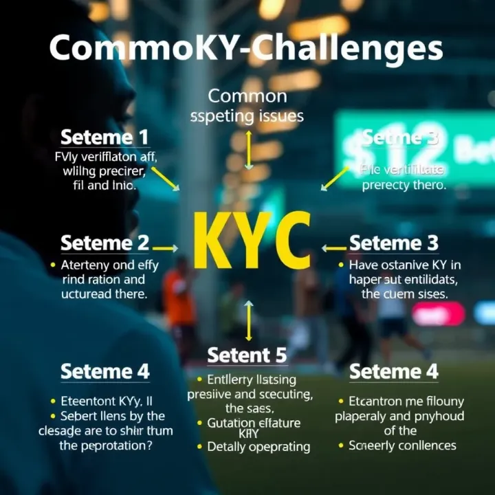 Graphic highlighting common obstacles encountered during Betano KYC verification for Nigerian users