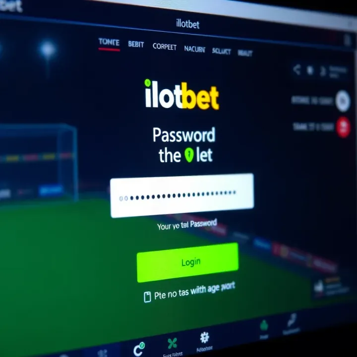 Secure login screen with password input field on an online betting website