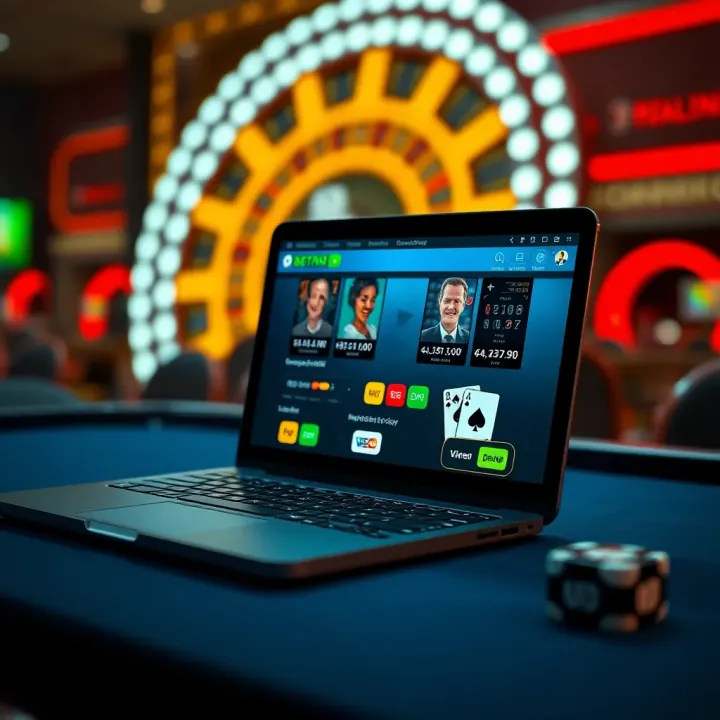 Illustration of secure online payment methods tailored for Nigerian casino players