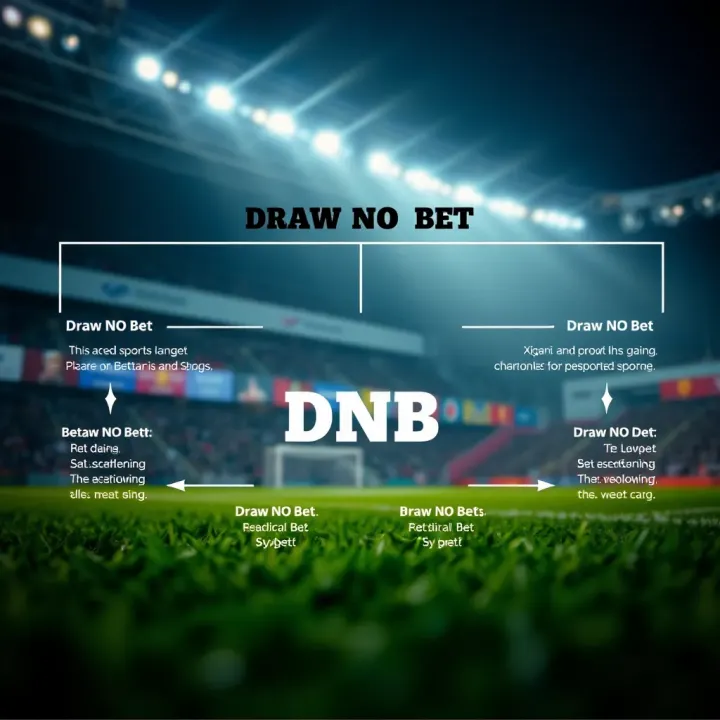 Diagram explaining the concept of Draw No Bet (DNB) in sports wagering
